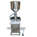 Liquid filling machine semi automatic for milk yogurt